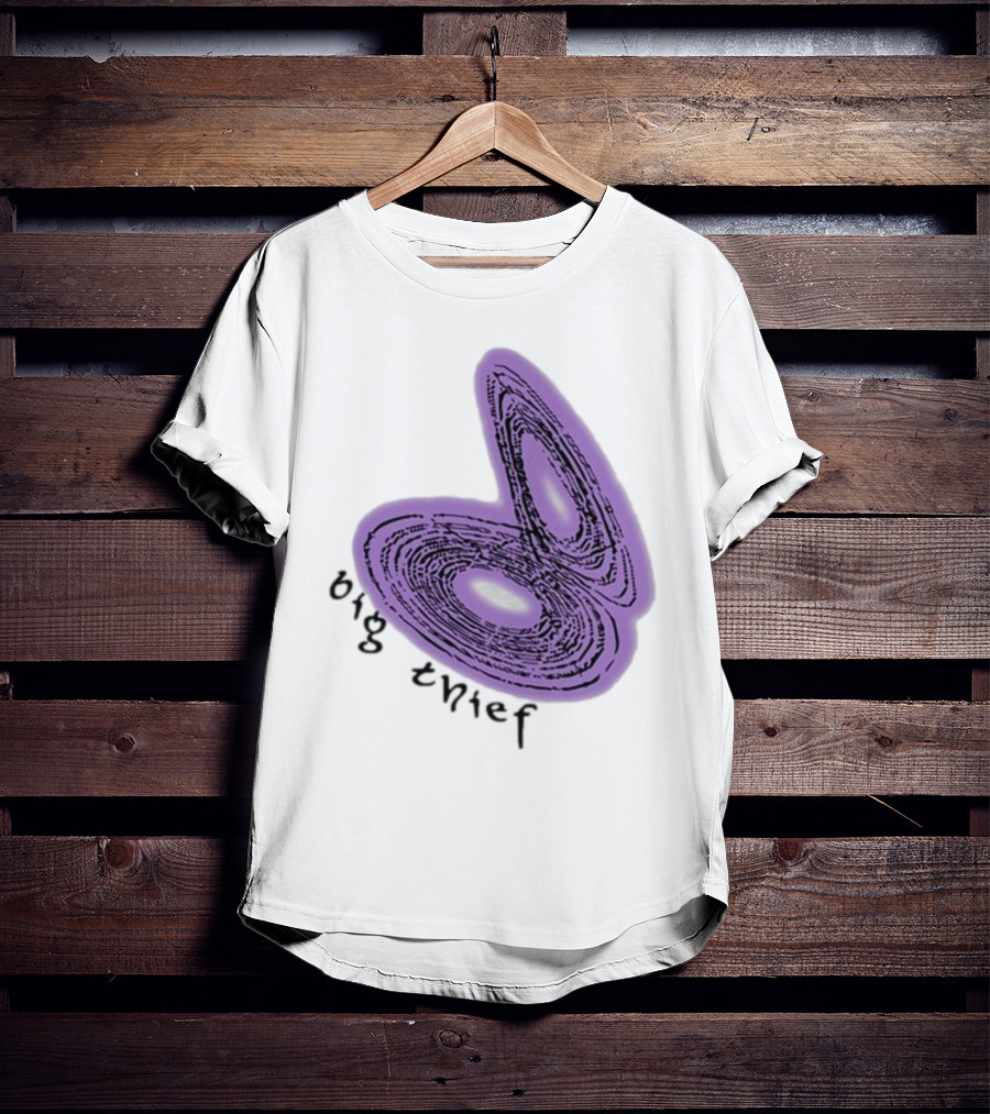 Big Thief Double Infinitee Purple Rings T-Shirt