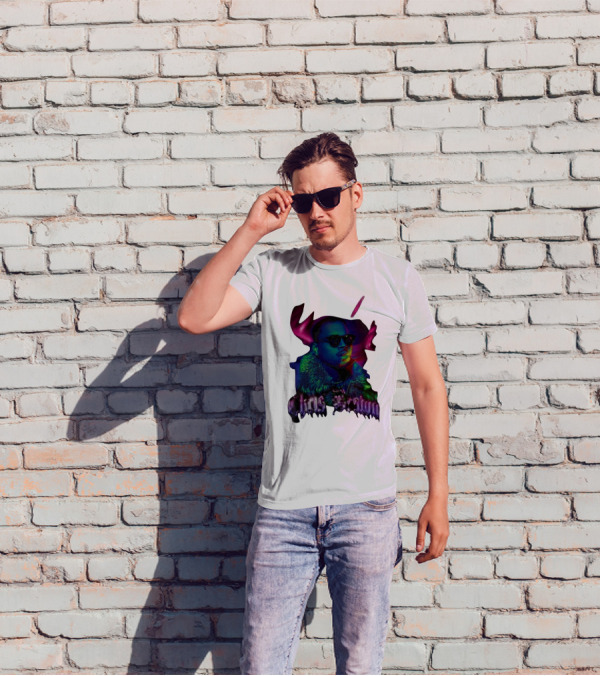 Chris Brown Psychedelic Northern Lights T-Shirt