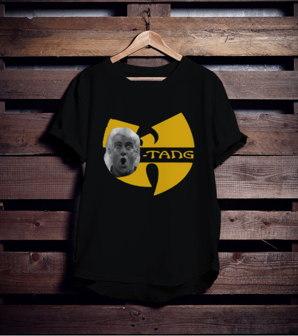 Ric Flair Woo Tang Clan Logo Mashup T-Shirt