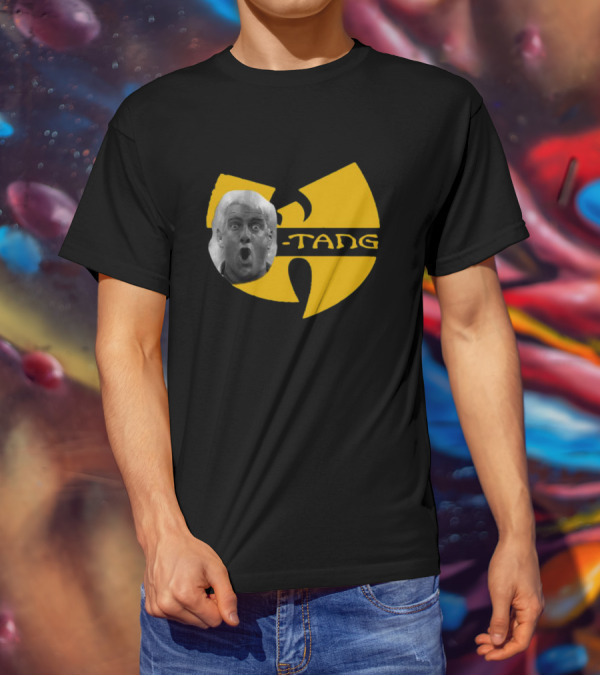 Ric Flair Woo Tang Clan Logo Mashup T-Shirt