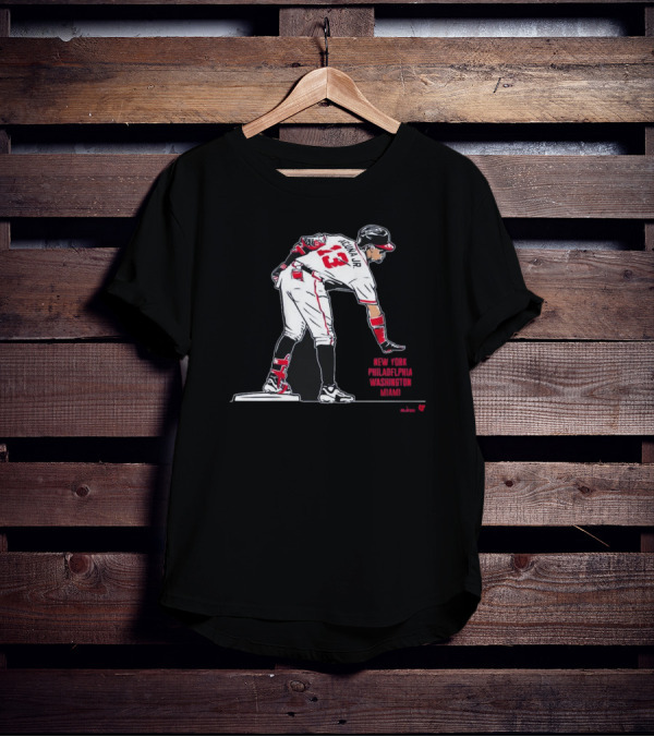 Acuña Jr New York Philadelphia Washington Miami T-Shirt
