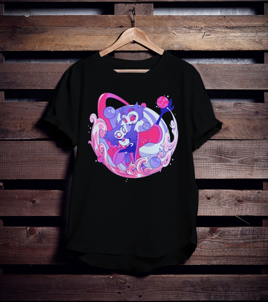 Stolas Owl Demon Cosmic Embrace Lullaby T-Shirt