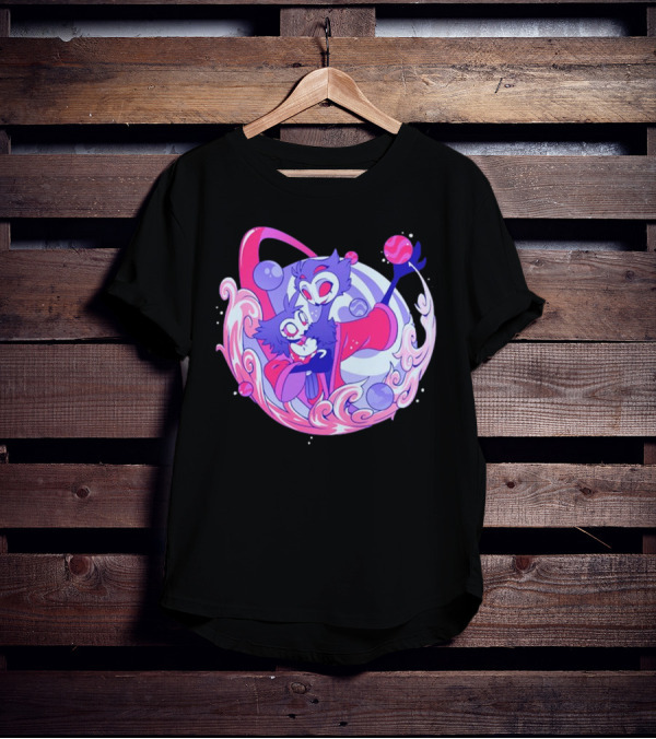 Stolas Owl Demon Cosmic Embrace Lullaby T-Shirt