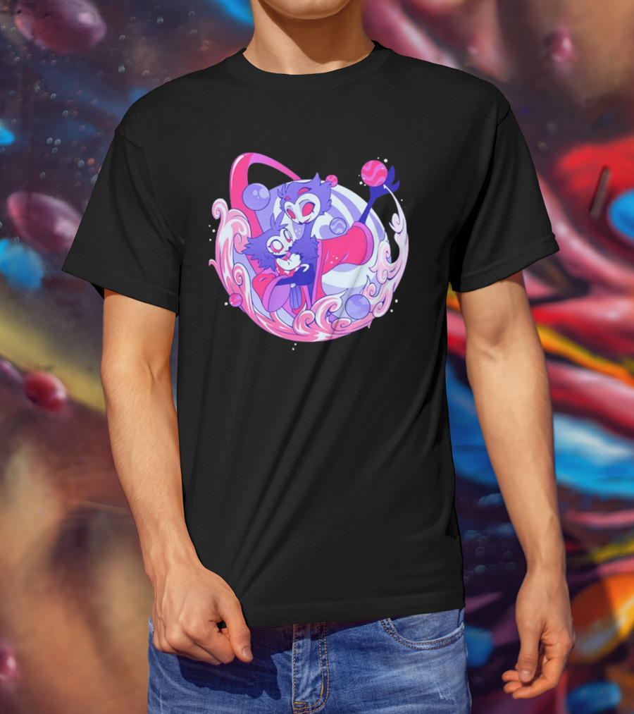 Stolas Owl Demon Cosmic Embrace Lullaby T-Shirt