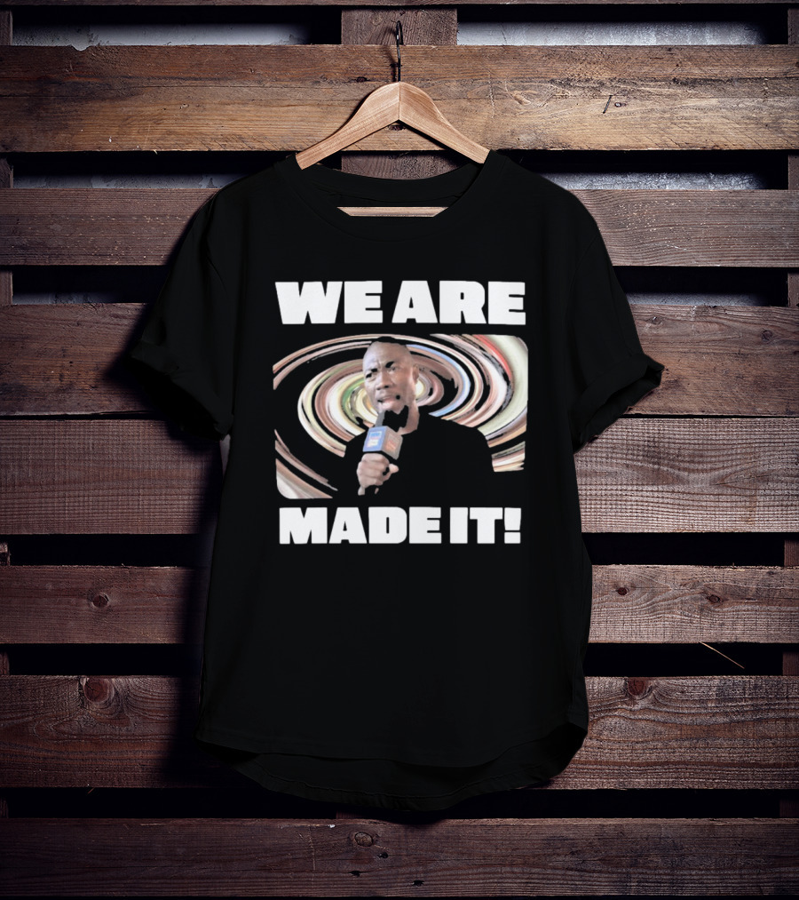 WE ARE MADE IT Swirled Microphone Moment T-Shirt