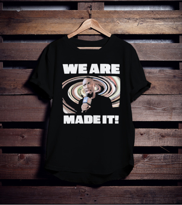 WE ARE MADE IT Swirled Microphone Moment T-Shirt