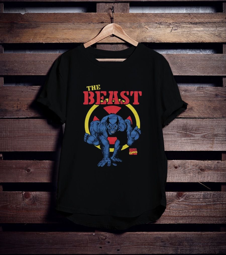The Beast X-Men Marvel Comics Retro Style Character T-Shirt