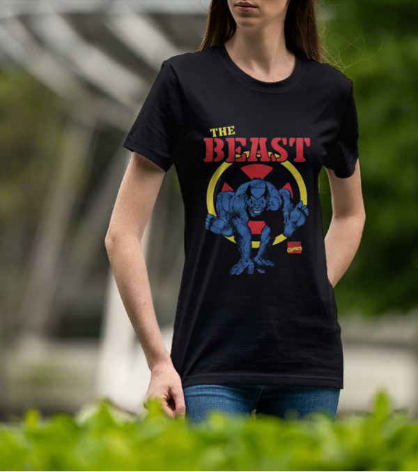 The Beast X-Men Marvel Comics Retro Style Character T-Shirt