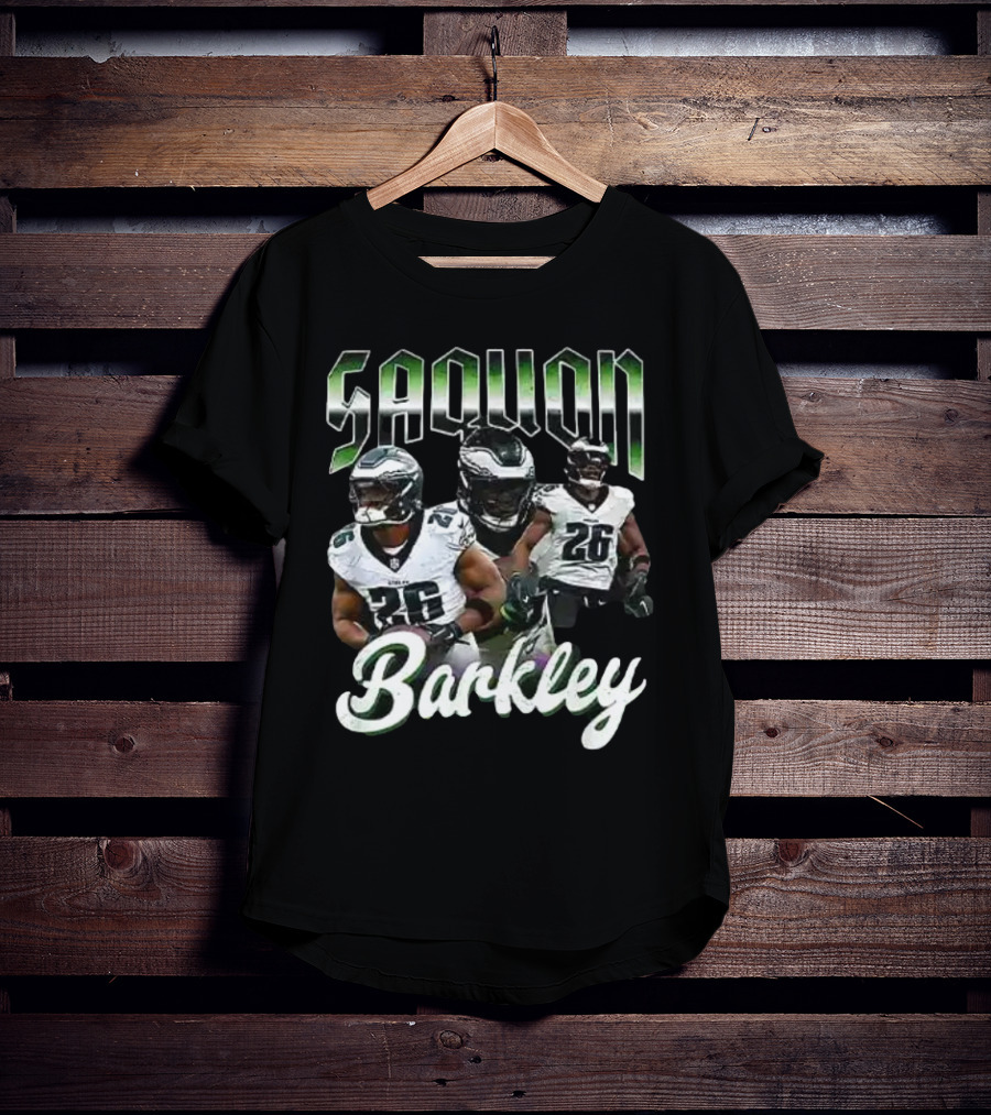 Philadelphia Eagles Saquon Barkley NFL Football T-Shirt