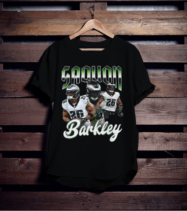 Philadelphia Eagles Saquon Barkley NFL Football T-Shirt