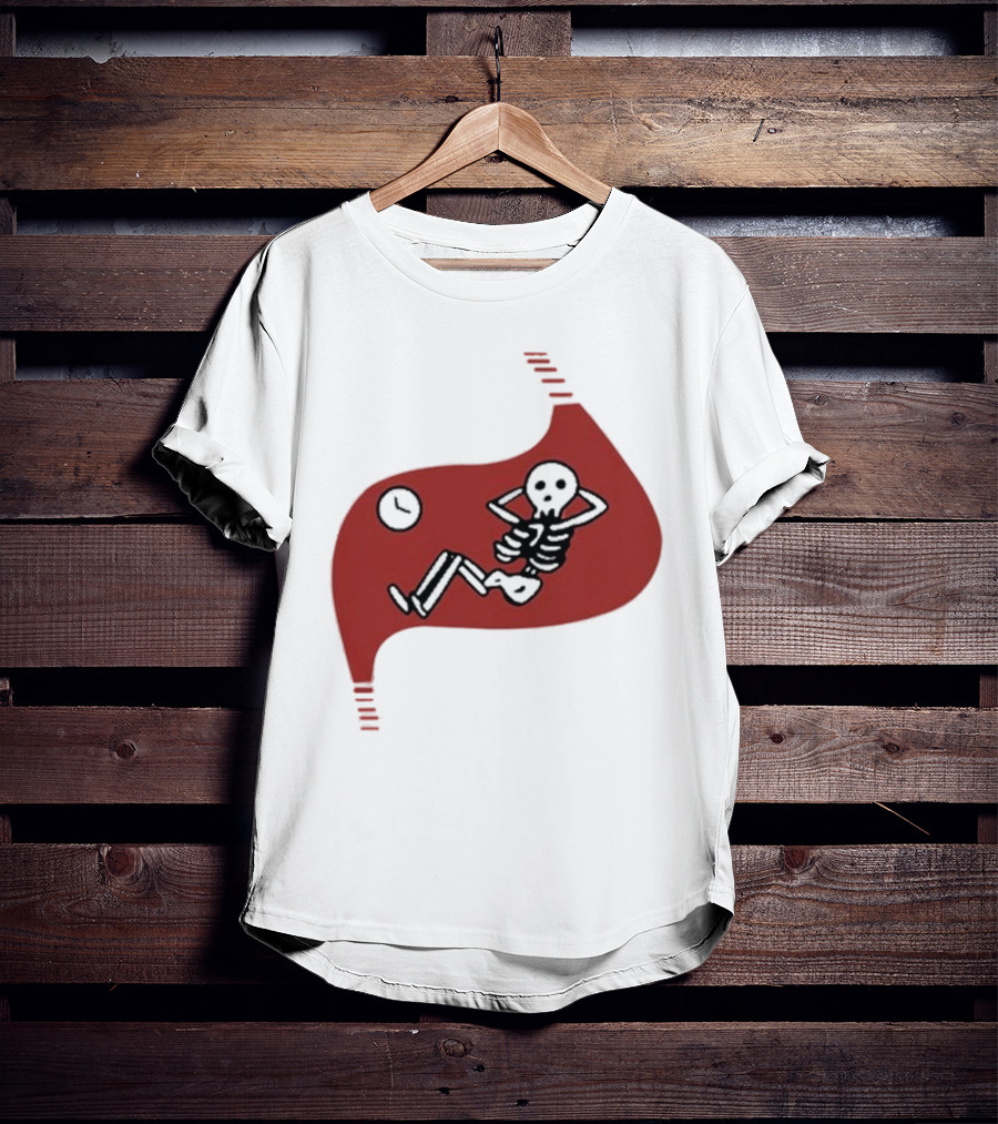 Daodaosama1125 Skeleton With Clock Death Of Dungeon Meshi Falin T-Shirt