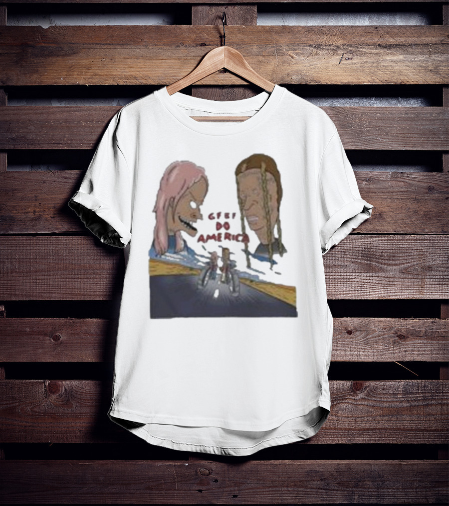 Beavis And Butt-Head X GFBF Do America Racing Adventure T-Shirt