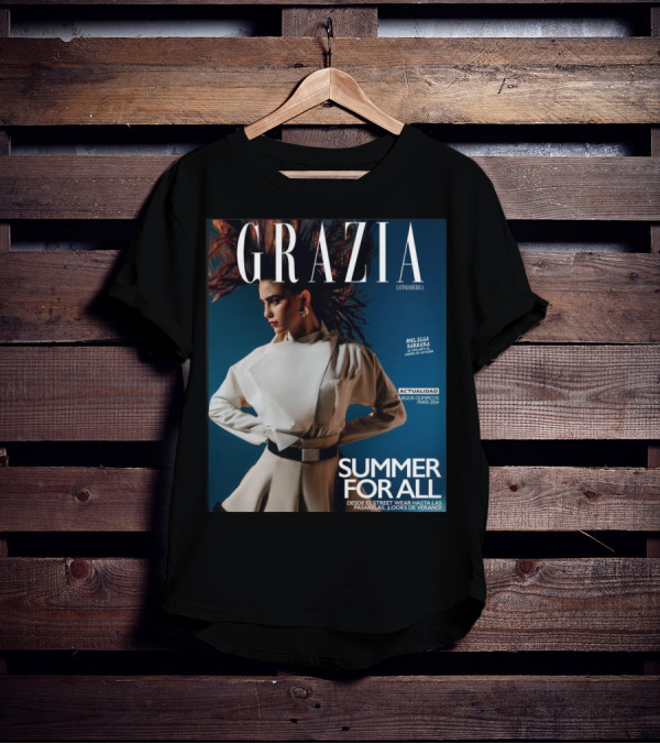 Grazia Latinoamerica Summer For All Melissa Barrera Juegos Olimpicos Paris T-Shirt