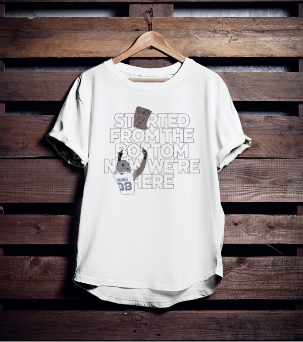 Started From The Bottom Now We’re Here Brian Branch 32 Detroit Lions 0-16? T-Shirt