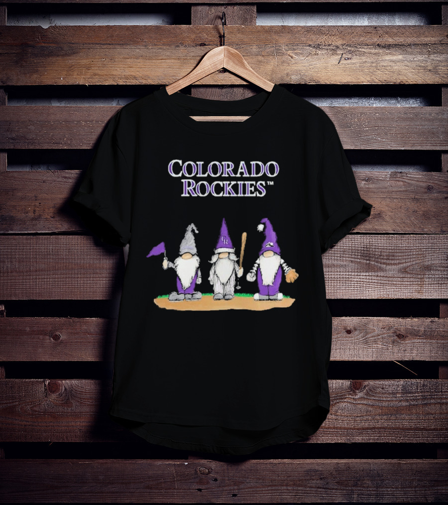 Colorado Rockies Infant Gnomes Baseball T-Shirt