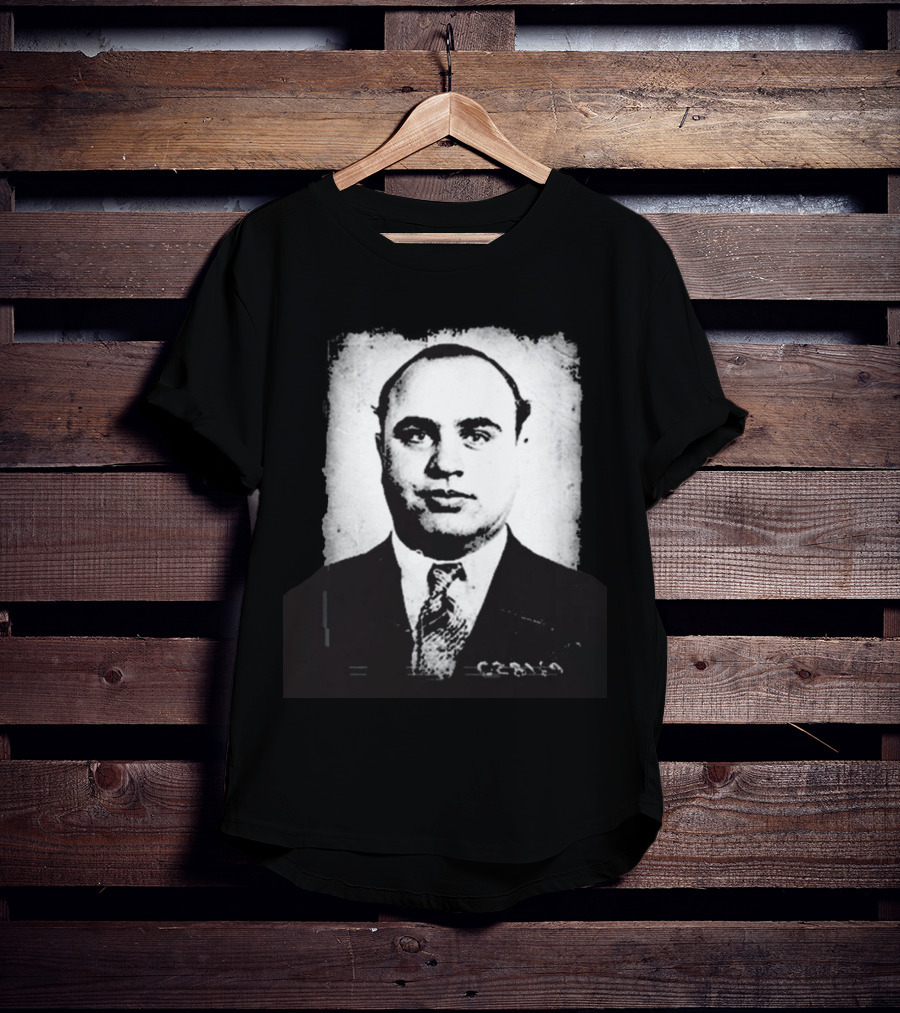 Social Distortion Black Kat Vintage Al Capone Photograph T-Shirt