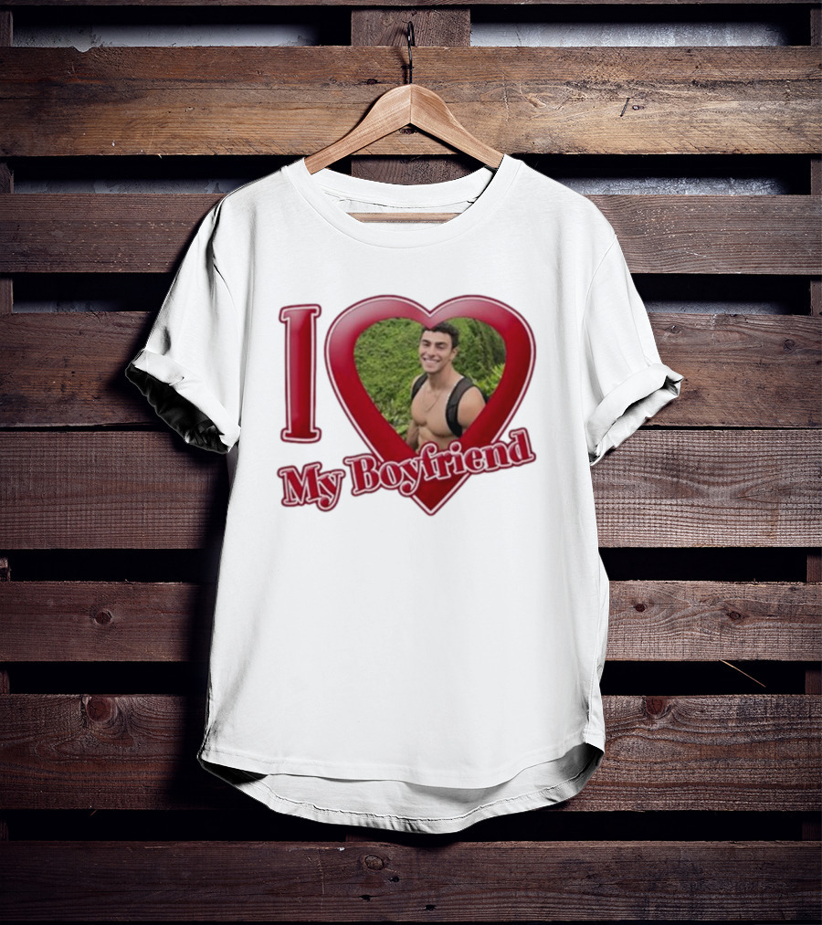 Luigi Mangione I Heart My Boyfriend T-Shirt