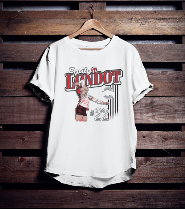 Emily Londot Volleyball Ohio State Buckeyes #22 Classic T-Shirt