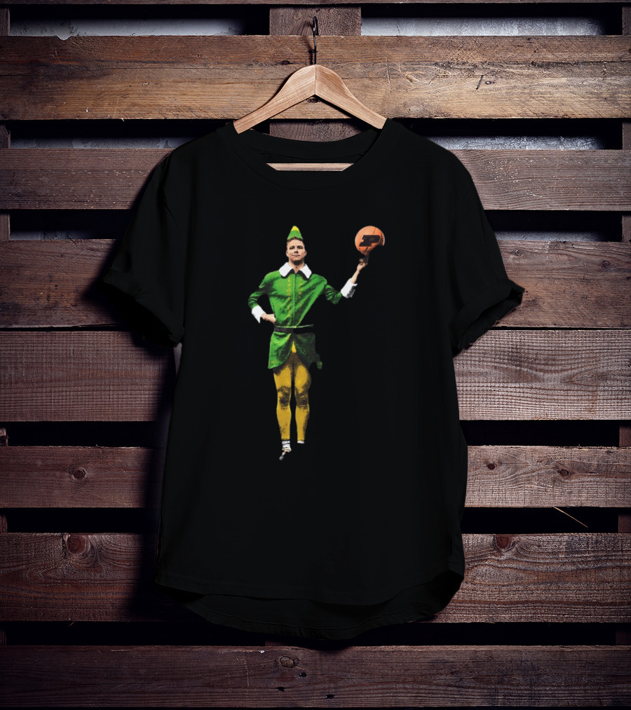 Caleb Furst Elf Purdue Boilermakers Basketball T-Shirt