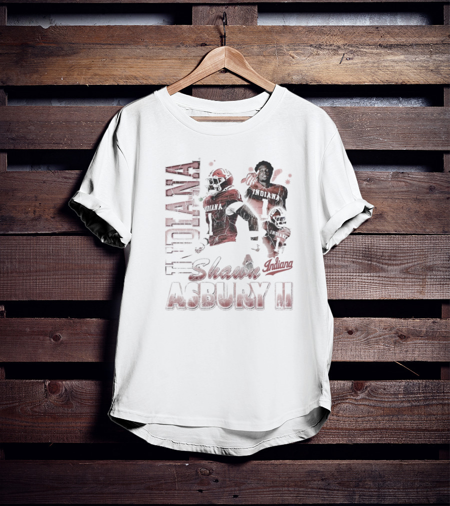 Indiana Hoosiers Shawn Asbury II 90s T-Shirt