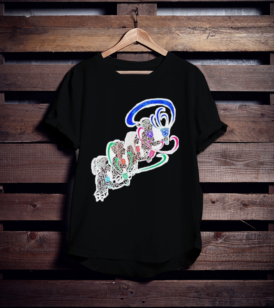 A Joyful Noise Bell Ringers Whimsical Line T-Shirt