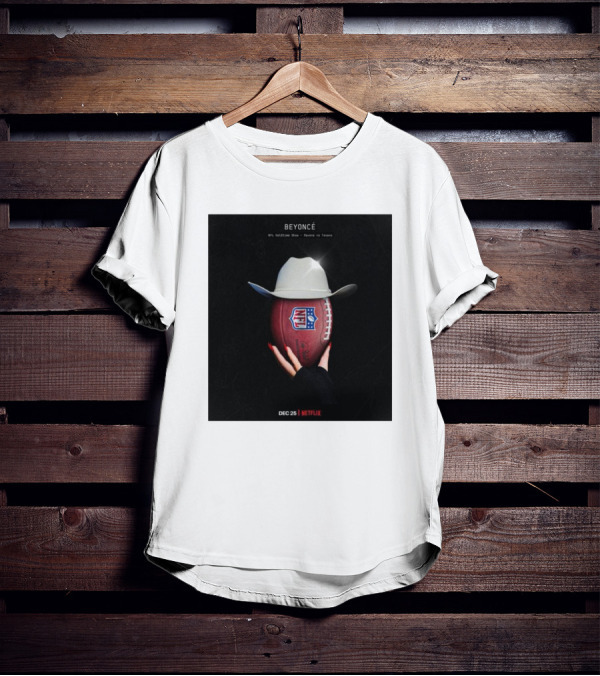 BEYONCÉ NFL Halftime Show Ravens Vs. Texans Dec 25 Netflix T-Shirt