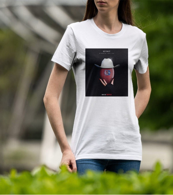 BEYONCÉ NFL Halftime Show Ravens Vs. Texans Dec 25 Netflix T-Shirt