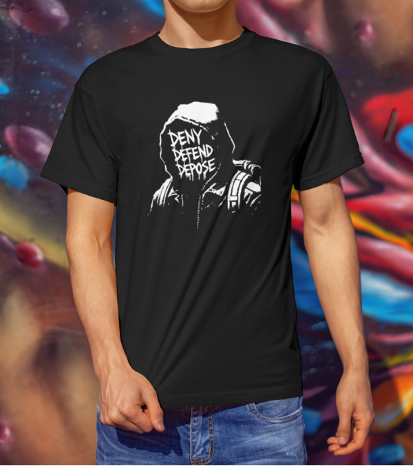 Radiant Stylee Luigi Mangione Deny Defend Depose T-Shirt