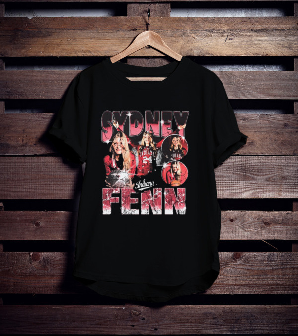 Sydney Fenn Indiana Hoosiers Basketball 24 Retro 90s T-Shirt