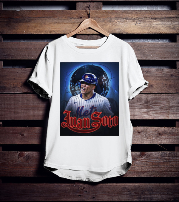 Met Juan Soto New York Mets Baseball MLB The King Of Queens T-Shirt