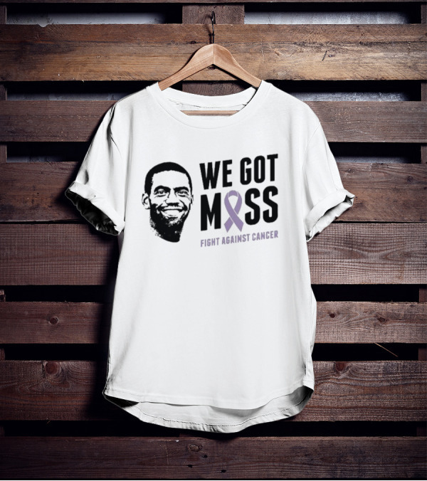 We Got Moss Fight Against Cancer Randy Moss Cancer Awareness Purple T-Shirt