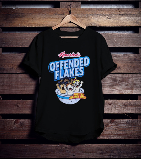America's Offended Flakes They're Ob Nox Ious Derrick Holland T-Shirt