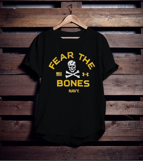 Fear The Bones Navy Under Armour T-Shirt