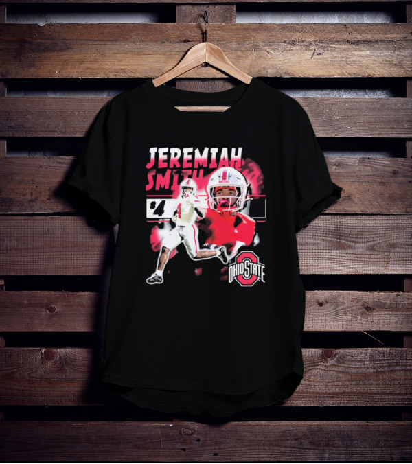 Jeremiah Smith #4 Ohio State Buckeyes Football Freshman Achievement T-Shirt