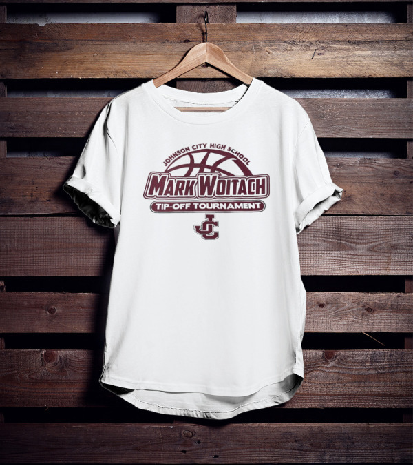 Johnson City High School Mark Woitach Basketball Tip-off Tournament JC T-Shirt
