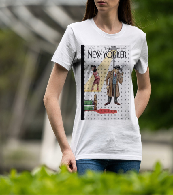 The New Yorker Kate Beaton Murder Mystery Redrum Dec 23 T-Shirt