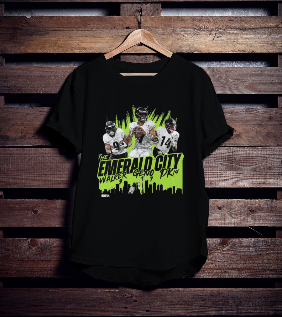The Emerald City Walker Geno DK Seahawks NFL T-Shirt