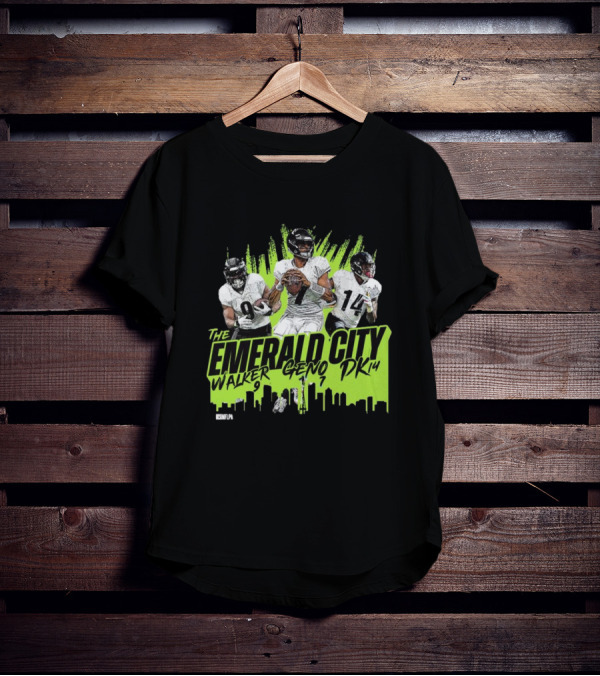 The Emerald City Walker Geno DK Seahawks NFL T-Shirt