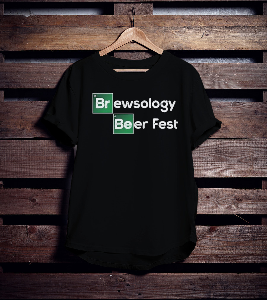 Brewsology Beer Fest Cleveland January 2025 Breaking Bad Elements T-Shirt