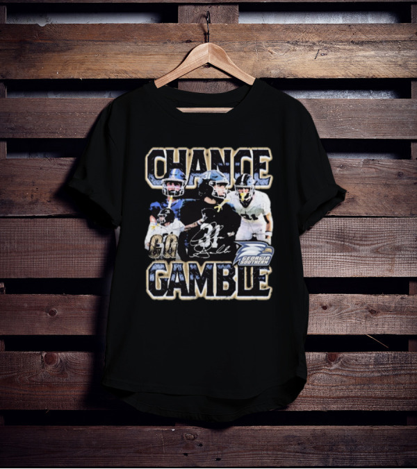 Chance Gamble Georgia Southern Eagles Football Go Signature 90s T-Shirt
