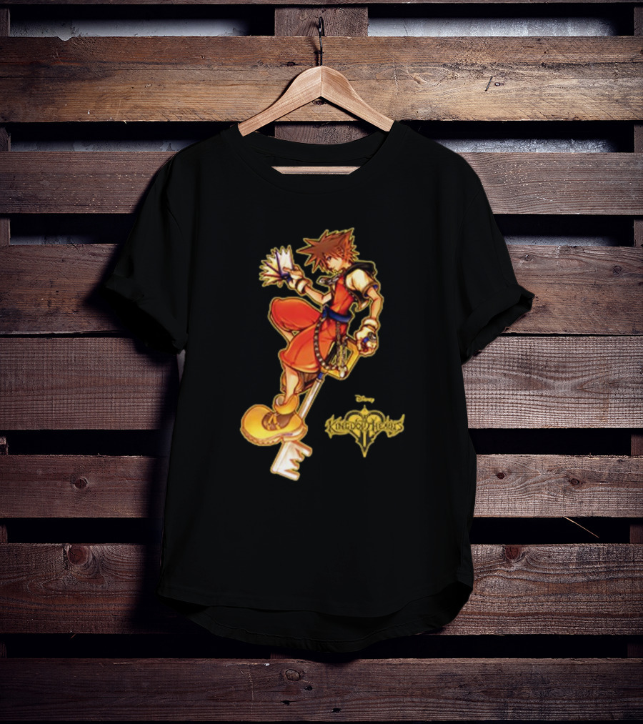 Kingdom Hearts Disney Sora Keyblade Character T-Shirt