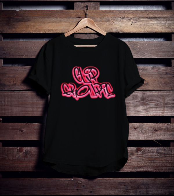 Clip Groupe Neon Graffiti Style T-Shirt