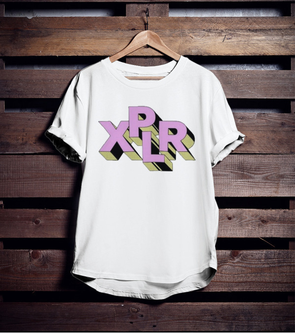 XPLR Block Vintage T-Shirt