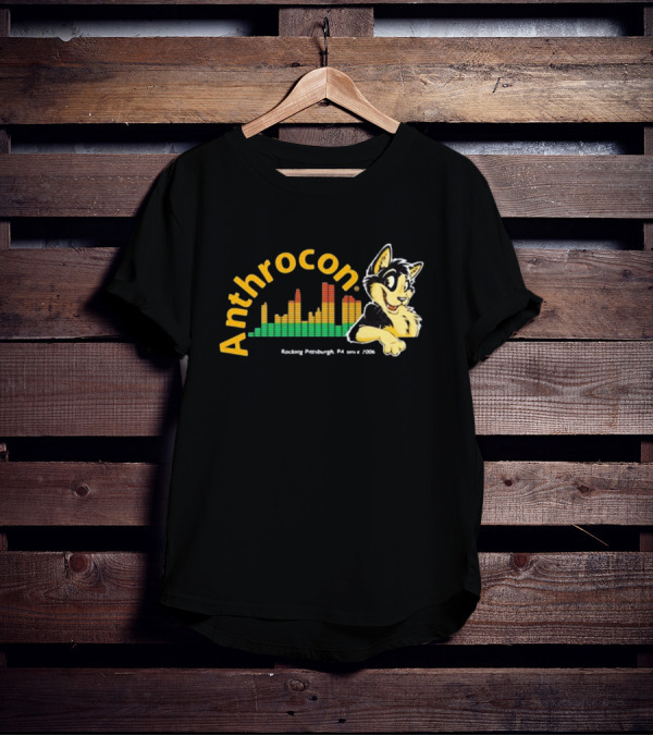 Anthrocon Rocking Pittsburgh PA Since 2006 Caleb Conomiplant T-Shirt