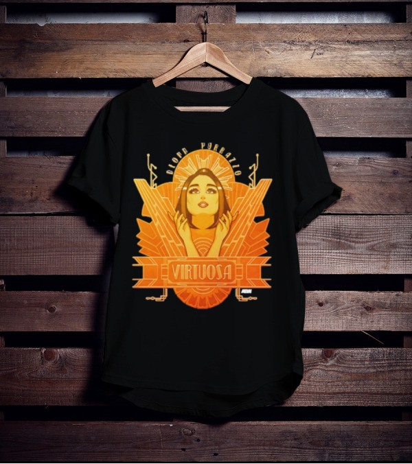 Deonna Purrazzo Virtuosa Iconic Retro Art Deco T-Shirt