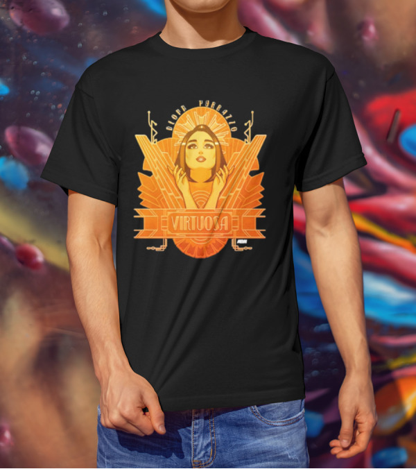 Deonna Purrazzo Virtuosa Iconic Retro Art Deco T-Shirt