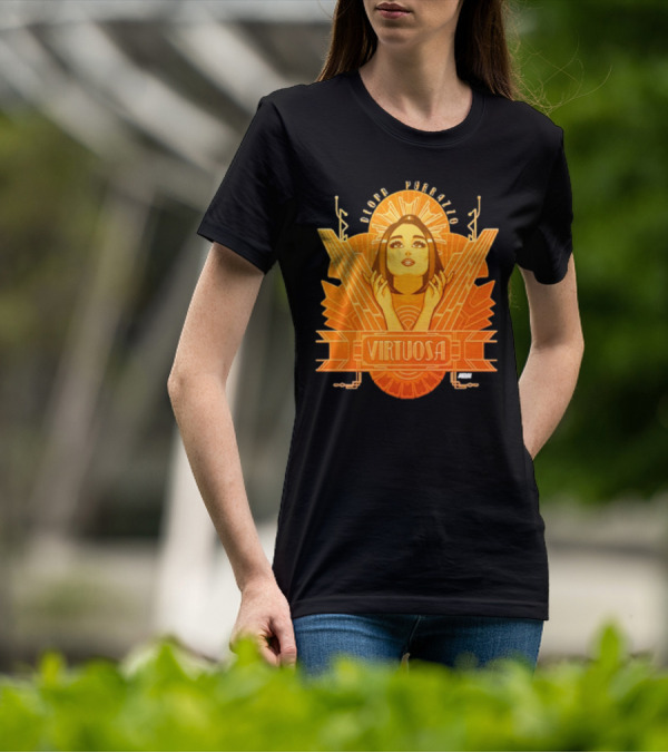 Deonna Purrazzo Virtuosa Iconic Retro Art Deco T-Shirt