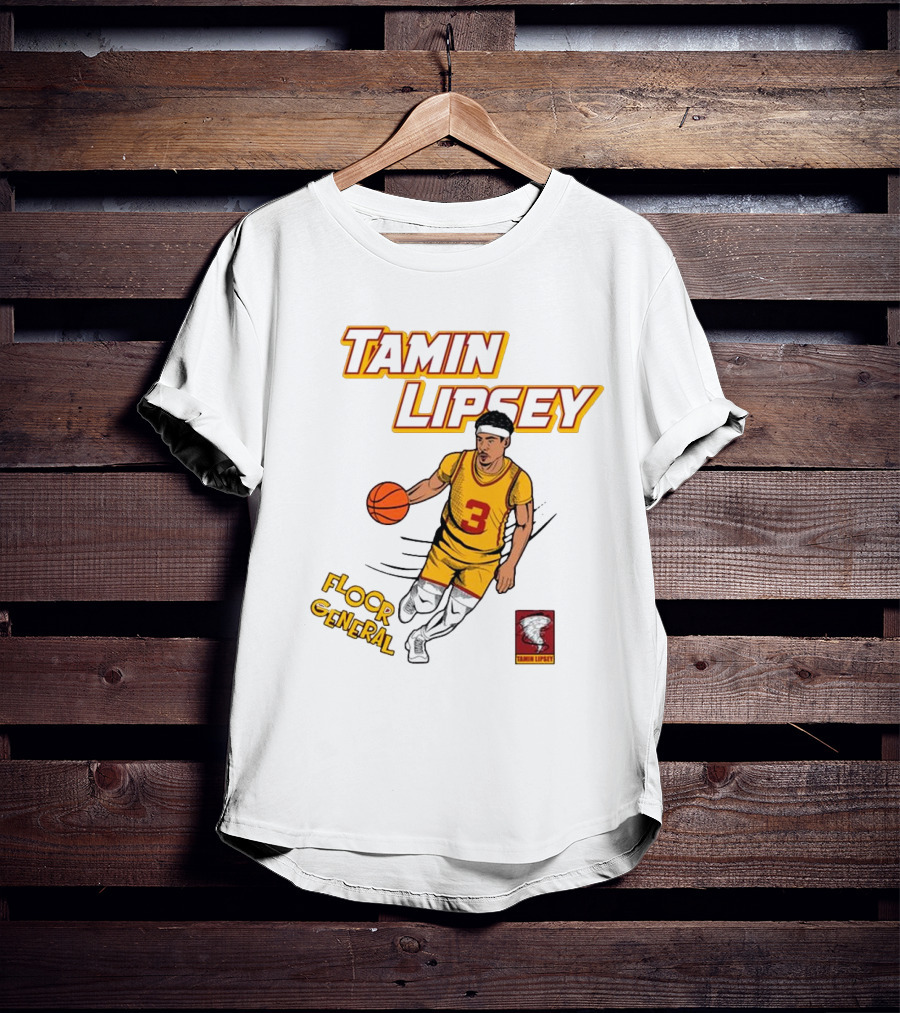Tamin Lipsey Floor General Comic Book Superhero Iowa State Cyclones T-Shirt