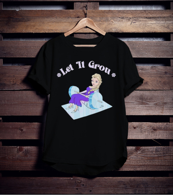 Elsa Let It Grow Frozen Exercise T-Shirt