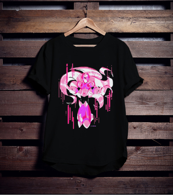 Mega Man Zero Awakened Pink Heroic Armor T-Shirt